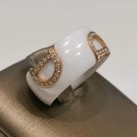 Anello Damiani D.Icon ceramica oro diamant