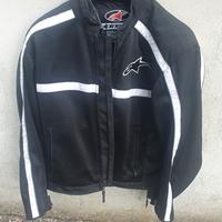 Giacca Moto Alpinestars traforato + Antivento