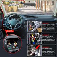 EUKI Kit parcheggio + EUKi D900 Dual Dash Cam