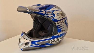 Casco enduro/motard HJC AC-X2E blu