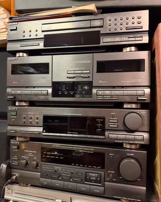 Impianto HiFi Stereo Sony LBT-D509 Vintage Anni 90