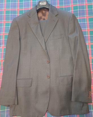 Abito Boggi in lana marrone scuro 54