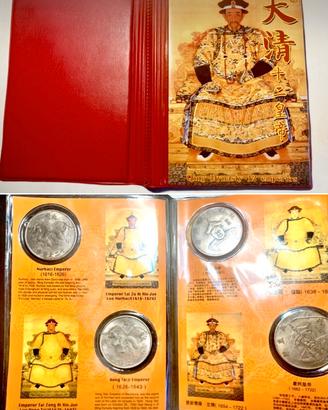 12 monete con Drago cinese da collezione Cina