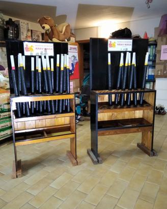 Mobiletti ( 2 ) per corsi arti marziali