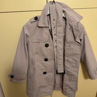 Trench Mixture beige bambina