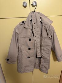 Trench Mixture beige bambina