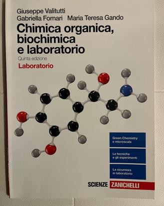 Chimica organica biochimica Laboratorio 5 Edizione
