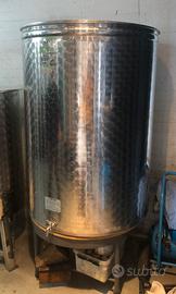 Botte in acciaio inox - 800 lt