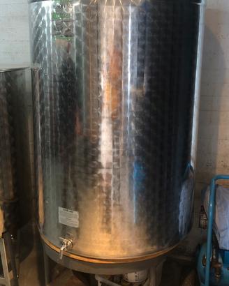 Botte in acciaio inox - 800 lt