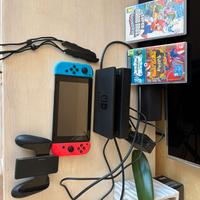 Nintendo switch 2024 +Super Mario Wonder e Pokemon