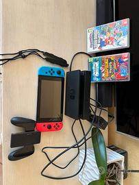 Nintendo switch 2024 +Super Mario Wonder e Pokemon