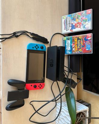 Nintendo switch 2024 +Super Mario Wonder e Pokemon