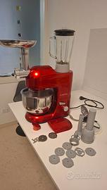 Robot da cucina Planetaria Klarstein Lucia Rossa -