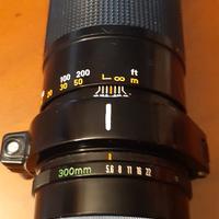 Teleobiettivo 300mm Canon 