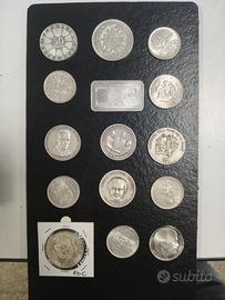 MONETE - LINGOTTI - MEDAGLIE IN ARGENTO ( LOTTO#5)