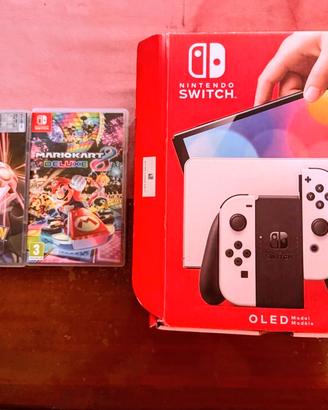 Nintendo Switch OLED+ Giochi +accessori