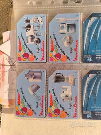 schede carte telefoniche moulinex