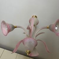 Lampadario in vetro di murano