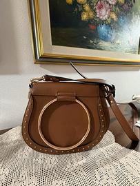Borsa a tracolla marrone