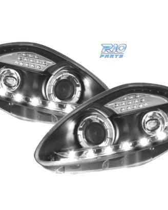 FARI FIAT GRANDE PUNTO 05-08 LUCE DIURNA FONDO NER