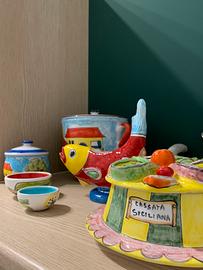 Collezione 6 Ceramiche Nino Parrucca De Simone