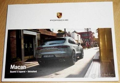 Libretto Istruzioni USO MANUTENZIONE PORSCHE MACAN