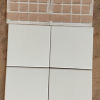 Piastrelle 10x10 bianco matt