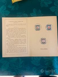 Raro folder annessione Trieste all italia 1921