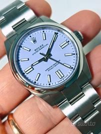 Rolex OP 41 lavanda 134300 nuovo 06/2026 ITA full