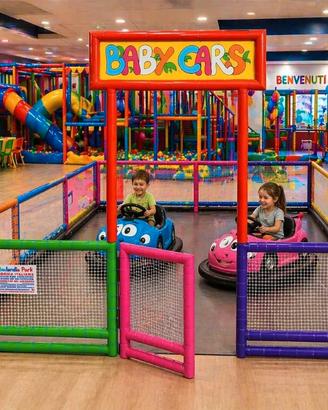 Circuito con Baby Cars per Area Giochi e Parchi
