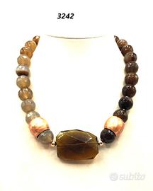 Collana Agate