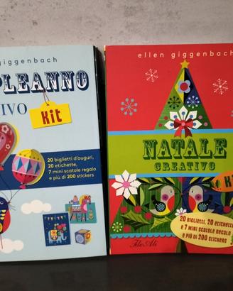 set libri creativi con attività 