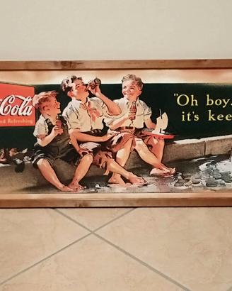 Quadro Kids Coca Cola