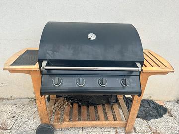 Barbecue a gas 4 fuochi