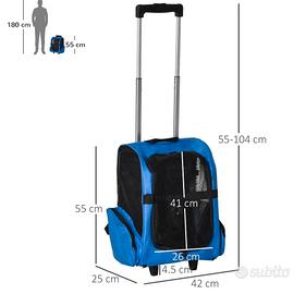 Trasportino Trolley/Zaino 
