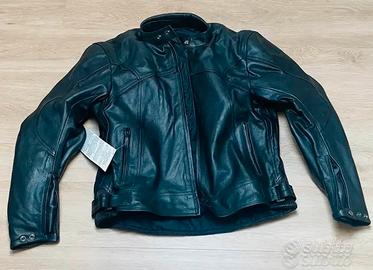 Giubbotto moto - NUOVO - vera pelle