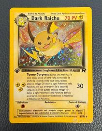 Dark Raichu Holo 1 EDIZ. ita, Set Team Rocket