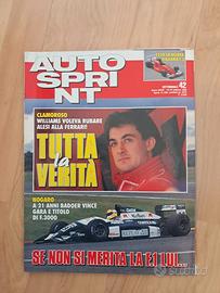 Autosprint 1992 SPECIALE Patrick Head - Jean Alesi