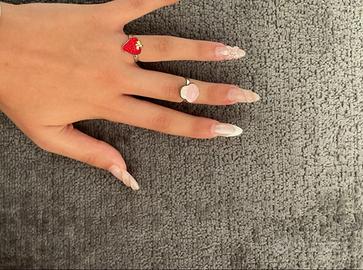 anelli con disegni in 3D