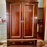 Armadio 2 due ante epoca antiquariato anrichità