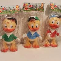 Serie pupazzi in gomma Ledraplastic confezionati 