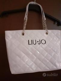 Borsa matellassè bianca Liu-jo Nuova