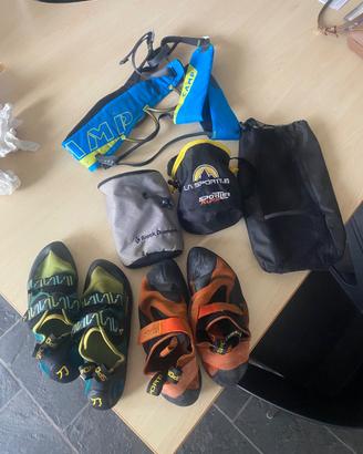 Attrezzatura da arrampicata