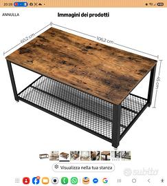 Tavolo vasagle come nuovi, usati pico. 