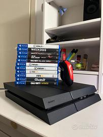 ps4 500GB prima edizione + giochi