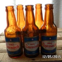 6 BOTTIGLIETTE BIRRA "DORMISCH" cl 19 ORIGINALI 60