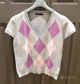 Maglia maniche corte Zara vintage