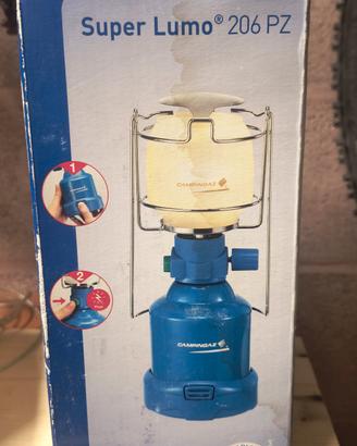lampada a gas da campeggio