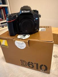 Nikon d610 FX  nuova scatti 516