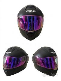 Casco Modulare REVO Nero Opaco Nuovo Taglia M